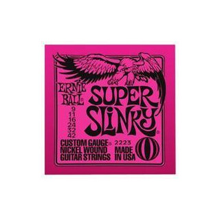 ERNIE BALL E-Gitarren Saiten Super SLINKY .009-.042 neu