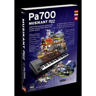 KORG MUSIKANT Software für Pa700, mit micro-SD Karte