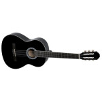VGS Konzertgitarre Basic 3/4 Schwarz neu