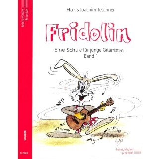 Fridolin 1 - eine Schule für junge Gitarristen neu