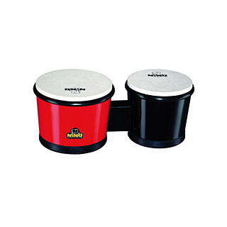 Nino 19R-BK Bongo Schwarz/rot neu