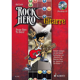 Rock Hero Gitarre neu