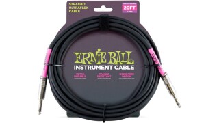 Ernie Ball  Instrumentenkabel gerade/gerade schwarz neu