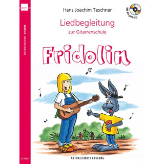 Liedbegleitung zur Gitarrenschule Der große Fridolin neu