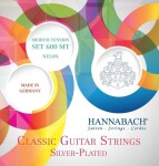 Hannabach Klassikgitarren-Saiten Serie 600 Medium Tenson...