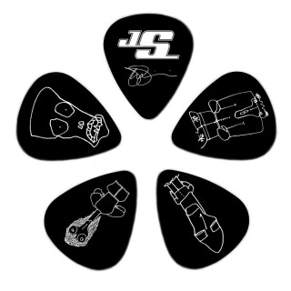 DAddario Plektrum 1CBK2-10JS Joe Satriani 10 Stck. neu