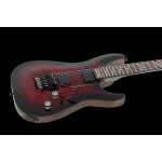 SCHECTER E-Gitarre  Omen Elite 6 FR Black Cherry Burst