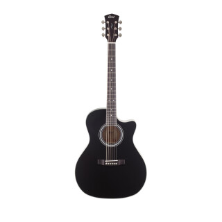 CORT Westerngitarre PURE-GA Blck Satin mit Tonabnehmer