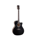CORT Westerngitarre PURE-GA Blck Satin mit Tonabnehmer