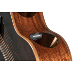 CORT Westerngitarre, Modern Black Ltd. inkl. Koffer