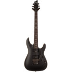 SCHECTER E-Gitarre SC3661 Demon 6  FR - Aged Black Satin