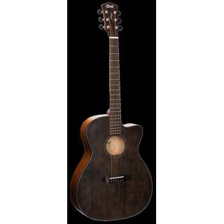 CORT Westerngitarre CORE-OC SP Open Pore Trans Black inkl. Softcase