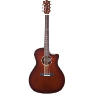 CORT Westerngitarre Essence GA4 Brown Top Semi Gloss + Preamp
