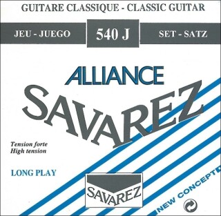 Savarez Saiten für Klassik-Gitarre Concert Alliance 540 Satz